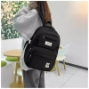 Balo HAZIN nam nữ vải dù chống thấm đa ngăn phong cách ulzzang Hàn Quốc Đi học du lịch 5