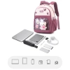 Balo học sinh cấp 1 Oxford cao cấp pastel cute nhiều ngăn - Giá ưu đãi 399.000₫ 5