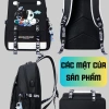 Balo học sinh cấp 2-3 Ba Vy FASHION chống nước, đa ngăn, laptop 15.6 inch - chỉ 330k 3