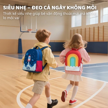 Balo học sinh lớp 1 Zoyzoii siêu nhẹ B19, phù hợp bé trai & bé gái, giảm còn 769k 2
