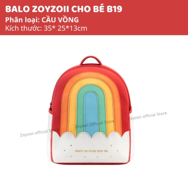 Balo học sinh lớp 1 Zoyzoii siêu nhẹ B19, phù hợp bé trai & bé gái, giảm còn 769k 10