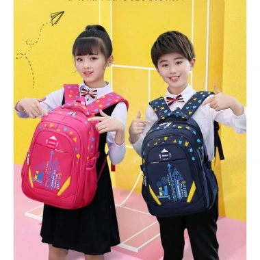 Balo Học Sinh Siêu Nhẹ 42cm Chống Nước Cao Cấp Nhập Khẩu Giá Ưu Đãi 145k