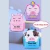 Balo in tên riêng cho bé 1-5 tuổi đi học mẫu giáo 3D siêu nhẹ, chống gù - 169k