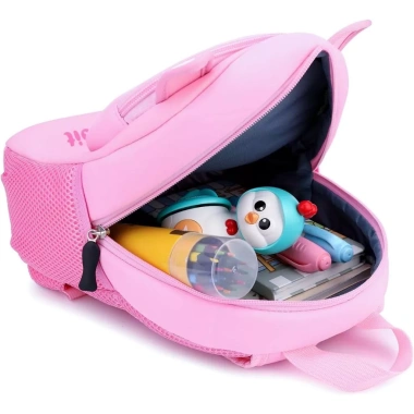 Balo in tên riêng cho bé 1-5 tuổi đi học mẫu giáo 3D siêu nhẹ, chống gù - 169k 9