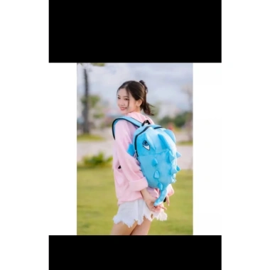 Balo khủng long vải nhung mịn size lớn, đa màu - Đi học, làm, du lịch, giá 115k 4