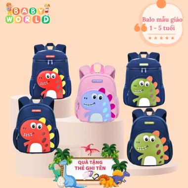 Balo khủng long ZM Baby 2‑5 tuổi – mẫu đẹp, chất liệu cao cấp, chỉ 208.990₫ 2