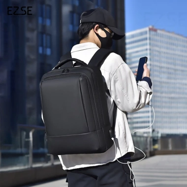 Balo laptop cao cấp EAZY BLA01 chống sốc, chống nước, 17/15.6 inch, cổng USB Giá 539.000₫