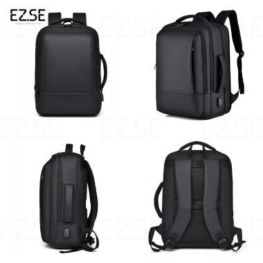 Balo laptop cao cấp EAZY BLA01 chống sốc, chống nước, 17/15.6 inch, cổng USB Giá 539.000₫