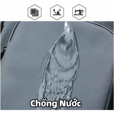 Balo Laptop Chống Nước Bền Đẹp Nhiều Ngăn, Sức Chứa Lớn - Giá 158.999 VND 7