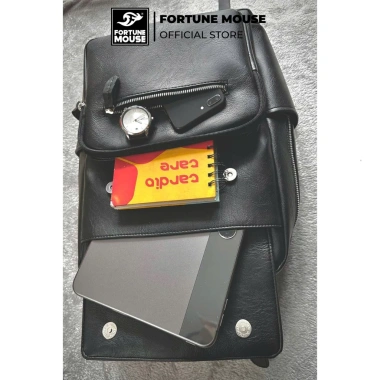 Balo Laptop Da PU Cao Cấp Fortune Mouse A303 Chống Nước - Giá ưu đãi 279.000đ