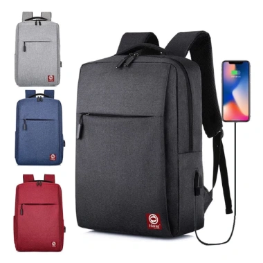 Balo Laptop SaKi 237 – Cổng Sạc USB, Phù hợp 14-16in, Giá ưu đãi 139k