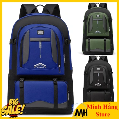 Balo leo núi 55L dung tích lớn thời trang nam nữ đi phượt thể thao giảm giá