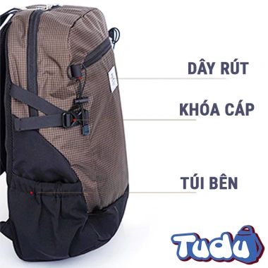 Balo leo núi nam nữ 21L 300g phong cách Hàn thời trang - Giá chỉ 349.000₫ 8