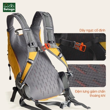 Balo leo núi Seeker 20L Dã ngoại, chống nước, siêu nhẹ, giá chỉ 570.000₫