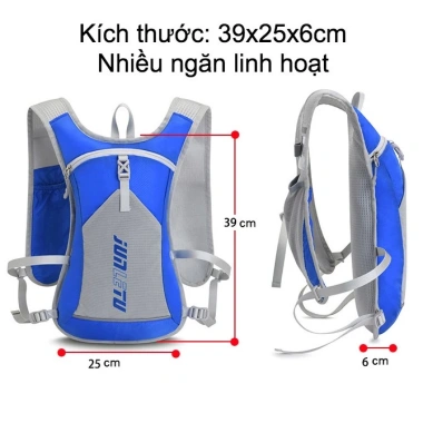 Balo leo núi & Vest nước JUNLETU 2.029 - Chạy marathon, đạp xe, bảo hành, giá 199.000đ 2