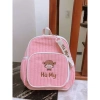 Balo Mầm Non Đi Học Vải Chần Bông Thêu Tên Theo Yêu Cầu và Tặng Name Tag Miễn Phí 9