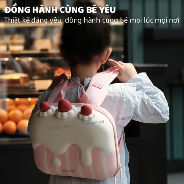 Balo mầm non Zoyzoii chính hãng, phù hợp bé trai và bé gái 1‑3 tuổi, đựng đồ học tập - Giá chỉ 740.000₫ 8