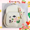 Balo Mẫu Giáo Thêu Tên Bé Thiết Kế Riêng, Chần Bông, Tặng Tag - BLT-02