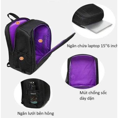 Balo máy ảnh full photo - Thiết kế độc đáo, tặng áo mưa, chỉ 450.000 VND 6