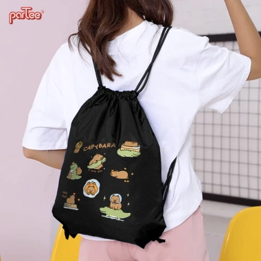 Balo Mini Capybara Siêu Nhẹ Chống Thấm Nước In Hình Đáng Yêu Cho Bé - Giá 31.500