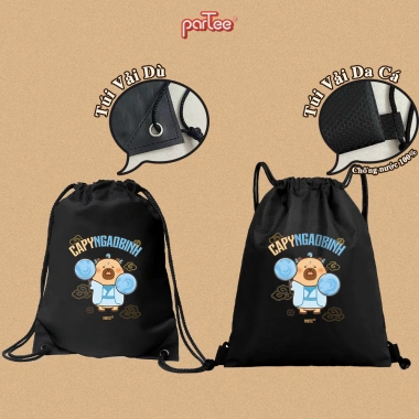 Balo Mini Capybara Siêu Nhẹ Chống Thấm Nước In Hình Đáng Yêu Cho Bé - Giá 31.500