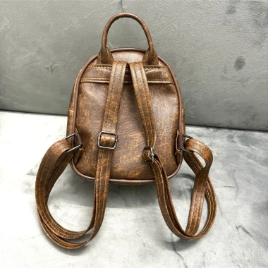 Balo mini da PU dày dặn chống thấm nước - Giá chỉ 90.000đ, giảm sâu, hàng có sẵn 5