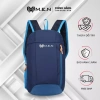 Balo mini du lịch WIilmesh 40cm xanh đen, thiết kế lá GS1, nhẹ bền, giá ưu đãi 63.589₫