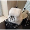 Balo Mini Lông Thỏ Nữ Hoạ Tiết Dây Rút Thắt Nơ - Đa Năng, Đi Chơi Du Lịch 155k 10