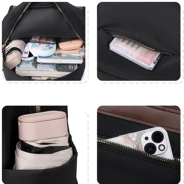Balo mini nam nữ Oxford BKD26 chống thấm, đi học, làm, du lịch - Giá 155.000₫ 5 Balo mini nam nữ Oxford BKD26 chống thấm, đi học, làm, du lịch - Giá 155.000₫ 5