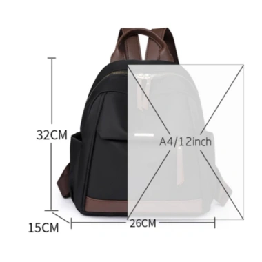 Balo mini nam nữ Oxford BKD26 chống thấm, đi học, làm, du lịch - Giá 155.000₫