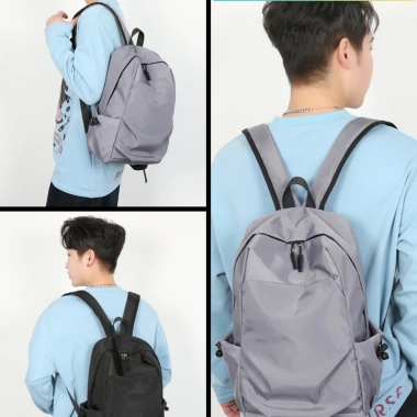 Balo mini nam nữ vải dù chống nước Ba Vy FASHION KH09 - Thiết kế tối giản, phù hợp đi học và đi chơi 6
