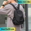 Balo mini nam nữ vải dù chống nước Ba Vy FASHION KH09 - Thiết kế tối giản, phù hợp đi học và đi chơi 10