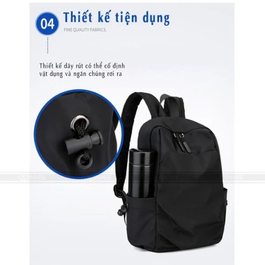 Balo Mini Nam Nữ Vải Dù Chống Nước – Thiết Kế Trẻ Trung Năng Động, Hàng Hiệu Giá 165k