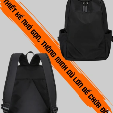 Balo mini nữ Ba Vy FASHION thời trang Hàn Quốc, chống nước vải oxford, đựng iPad, siêu nhẹ đi học - 219.000 VND 3