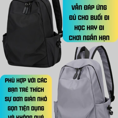 Balo mini nữ Ba Vy FASHION thời trang Hàn Quốc, chống nước vải oxford, đựng iPad, siêu nhẹ đi học - 219.000 VND 8