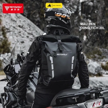 Balo Moto chống nước 20L đi xe máy và phượt - Chính hãng MDL716 giá ưu đãi 565.000 dong