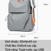 Balo nam Ba Vy FASHION vải Oxford chống nước, đựng laptop, kiểu thể thao BL02AB 2