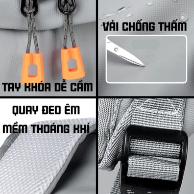 Balo nam Ba Vy FASHION vải Oxford chống nước, đựng laptop, kiểu thể thao BL02AB 5 Balo nam Ba Vy FASHION vải Oxford chống nước, đựng laptop, kiểu thể thao BL02AB 5