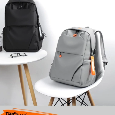Balo nam Ba Vy FASHION vải Oxford chống nước, đựng laptop, kiểu thể thao BL02AB