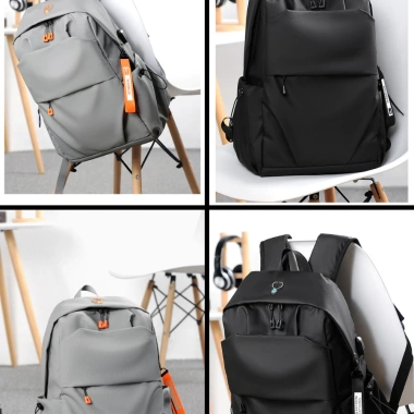 Balo nam Ba Vy FASHION vải Oxford chống nước, đựng laptop, kiểu thể thao BL02AB