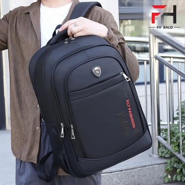 Balo nam du lịch F10 size lớn, nhiều ngăn, vải oxford chống thấm, thoáng khí Moke 5