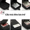 Balo nam du lịch F10 size lớn, nhiều ngăn, vải oxford chống thấm, thoáng khí Moke 9