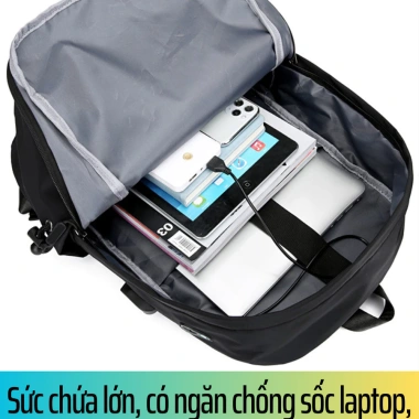 Balo nam nữ BAVy FASHION 15.6 inch chống nước, nhiều ngăn du lịch, giảm còn 250k 8 Balo nam nữ BAVy FASHION 15.6 inch chống nước, nhiều ngăn du lịch, giảm còn 250k 8