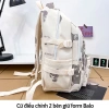 Balo nam nữ chống thấm nước mặt cười cá tính - Đi học, đi chơi, đi làm BHS96 189k 6