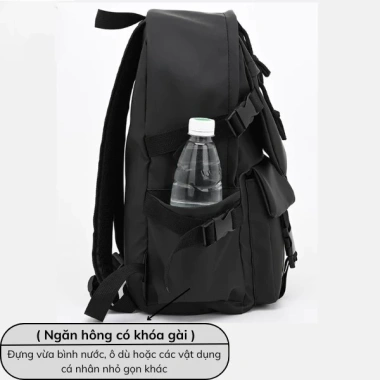 Balo Nam Nữ Thời Trang Đa Năng Nhiều Ngăn Chống Thấm Phù Hợp Đi Làm và Du Lịch Giá 139k 6
