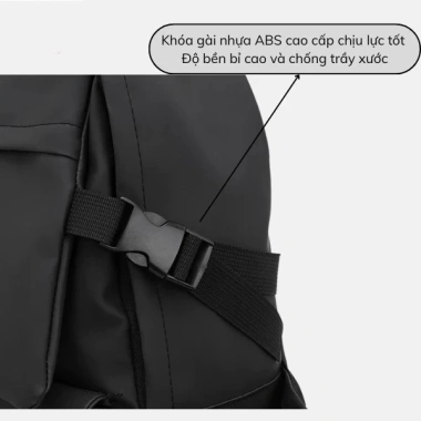 Balo Nam Nữ Thời Trang Đa Năng Nhiều Ngăn Chống Thấm Phù Hợp Đi Làm và Du Lịch Giá 139k 9