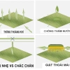 Balo nam nữ thời trang vải dù siêu nhẹ, chống thấm, gấp gọn du lịch 112 BEE GEE 6