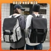Balo Nam Thời Trang Hình Hộp Cỡ Lớn - Đi Học Du Lịch Giá 105k Nhiều Ngăn Bền