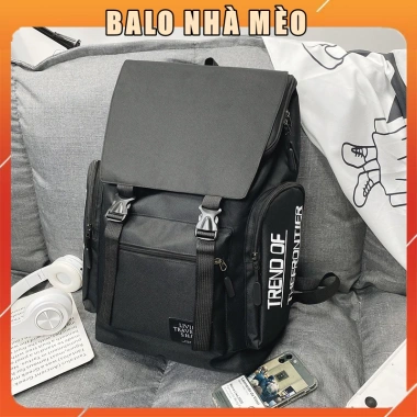Balo Nam Thời Trang Hình Hộp Cỡ Lớn - Đi Học Du Lịch Giá 105k Nhiều Ngăn Bền