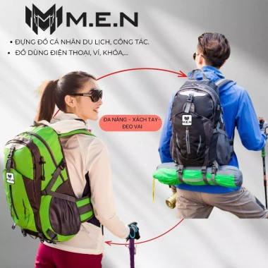 Balo nam vải phượt 40L Bumno M.E.N HYG80 - Siêu bền, đa năng, giá chỉ 145.530 VND 9